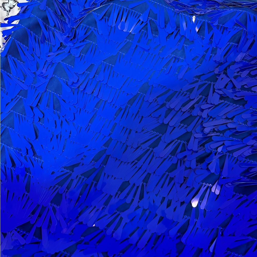 NWT Showpo Royal Blue Strapless Dress - Picture 2 of 3